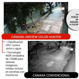 CÁMARA IP EASY TIPO BULLET RESOLUCION 4MPX LENTE FIJO 2.8MM COLOR HUNTER UNIVIEW - Vista 9