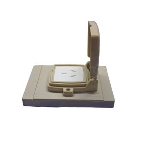 CAPSULADA SUPERFICIE 16 MIGNON 10X5 BEIGE CON 1 TOMA EXULTT - Vista 2