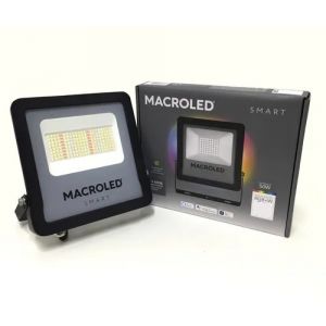 REFLECTOR LED RGB PRO SMART 50W 220V MACROLED - Vista 1