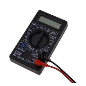 TESTER MULTIMETRO DIGITAL CON BUZZER ESCUELA ELECTRONICA TS 830D PRONEXT - Vista 1