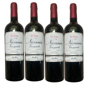 VINO NICASIA RED BLEND MALBEC 750 CC X 4