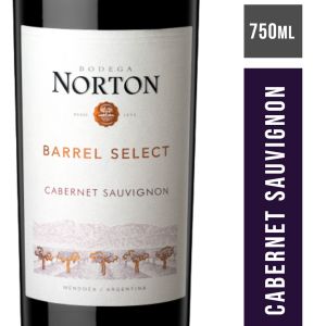 VINO NORTON BARREL SELECT CAB.SAUV 750 ML - Vista 1