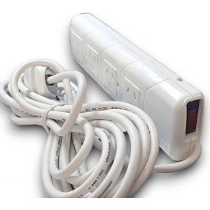 PROLONGADOR ZAPATILLA 4 TOMAS C/CABLE 5 MTS EXULTT - Vista 1