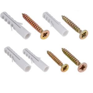 KIT DE TORNILLOS FIX PUNTA AGUJA + TARUGOS - 120 PIEZAS - JADEVER - Vista 1