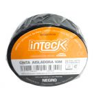 CINTA AISLADORA PVC 10 MTS INTECK NEGRO