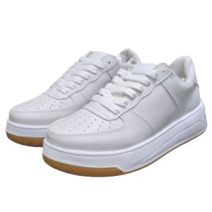 ZAPATILLAS MUJER BLANCA URBANAS COMODAS LIVIANAS MODA CHINA LIBERTA - Vista 4