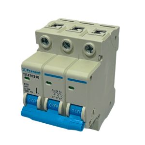 LLAVE TERMICA TETRAPOLAR 3X10A 3KA CURVA C PRONEXT - Vista 1