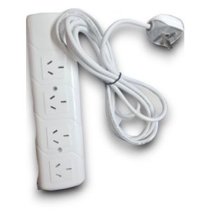 PROLONGADOR ZAPATILLA 4 TOMAS  C/CABLE 2.5 MTS. EXULTT (OUTLET)