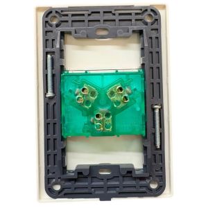 SET ARMADO TOMA CORRIENTE SIMPLE 10A CAMBRE SIGLO XXII BLANCO - Vista 3