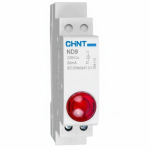 INDICADOR P/RIEL MODULO DIN LED CHINT - Vista 1