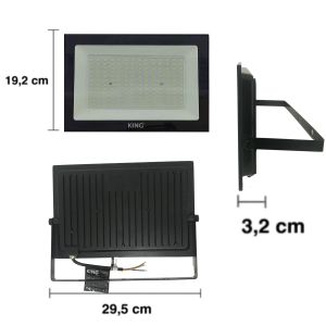 REFLECTOR LED 150W FRIO 6500K KING - Vista 4