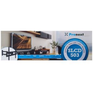 SOPORTE DE LCD / LED / PLASMA MOVIL  DE 32" A 65" PRONEXT - Vista 2