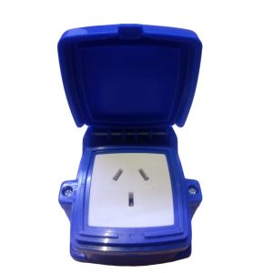 CAJA CAPSULADA EXTERIOR TOMA 10 AMP C/ TAPA EXTERIOR EXULTT - Vista 2