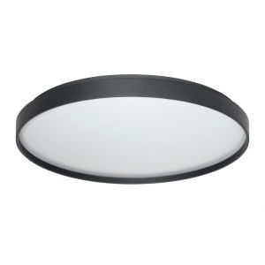 PLAFON LED ACERO NEGRO 45W DISEñO MODERNO