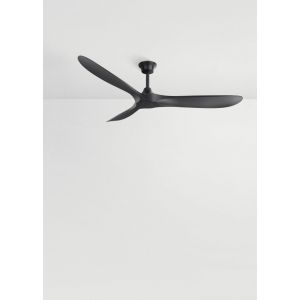 VENTILADOR DE TECHO NEGRO DUBÁI SIN LUZ CON ASPAS NEGRO SMART WINDSTYLE - Vista 1