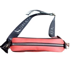 CARTERA BANDOLERA PRAGA MODERNA ECO CUERO C/ CIERRE LIBERTA - Vista 1