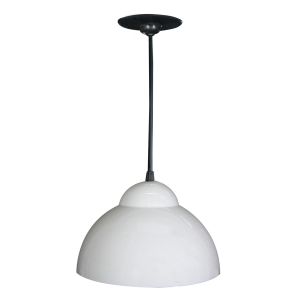 LAMPARA COLGANTE CAMPANA 1 LUZ BASICO BLANCO STAR BOX