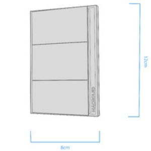 TECLA SMART TOKIO MACROLED 3 CANALES PULSADOR CON CAPACITOR - Vista 2