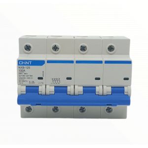 LLAVE TERMICA TETRAPOLAR 4X100A 10KA CURVA C CHINT