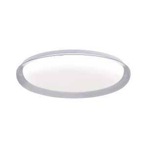 PLAFON LED ACERO GRIS 45W DISEñO MODERNO