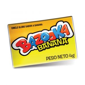 CHICLE BAZOOKA BANANA X120 - Vista 1