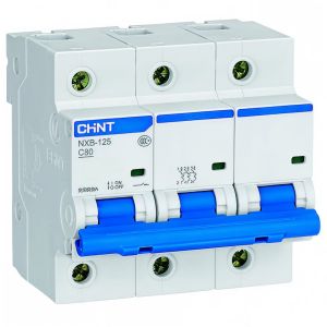 LLAVE TERMICA TRIPOLAR 3X80A 10KA CURVA C CHINT