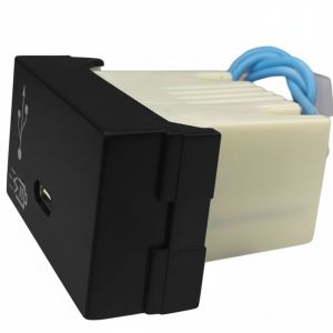 CARGADOR USB "C" JELUZ PLATINUM 5V 3A (CARGA RAPIDA) SIMPLE NEGRO - Vista 1