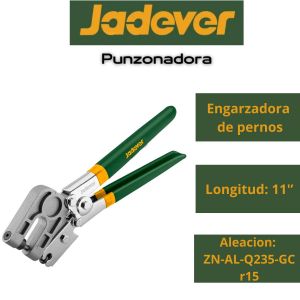 PINZA PUNZONADORA PERFILES DURLOCK HOJALATERIA 11 JADEVER - Vista 2