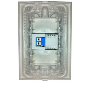 SET ARMADO 3 MODULOS MODULO DIMMER DUAL LED 100W HALOGENA 300W BLANCO EXULTT - Vista 1