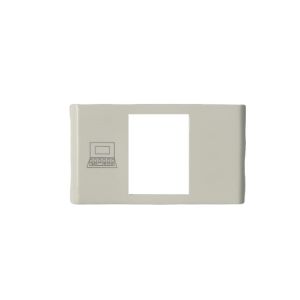 MODULO CIEGO 1 TOMA COMPUTACION RJ45 DUNA / DUNA MAS EXULTT - Vista 1