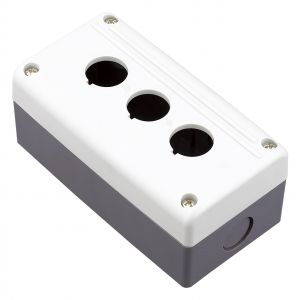 CAJA VACÍA GRIS CHINT NPH-30 - 3 ORIFICIOS 22 MM IP65