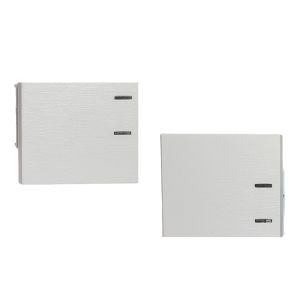 MODULO LLAVE DE 2 PUNTO (MEDIO TECLON) 10A JELUZ PLATINUM