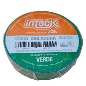 CINTA AISLADORA PVC 20 MTS INTECK - Vista 16
