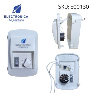 CAJA PARA VENTILADOR DE TECHO 150W 5 VELOCIDADES - Vista 2