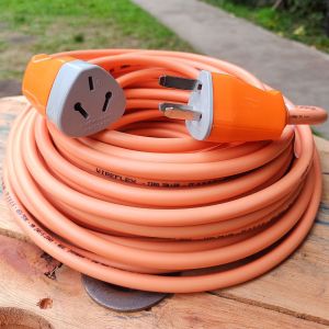 ALARGUE PROLONGADOR NARANJA 3X0.75 MM X 10 METROS - Vista 2