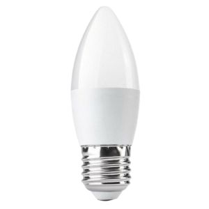 LAMPARA VELA LED 6W C37 E27 KING
