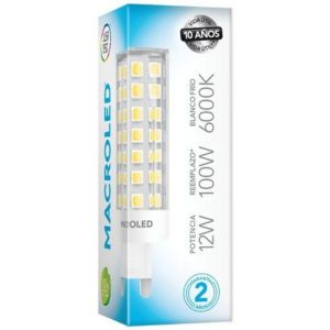 LAMPARA BIPIN 12W G9 220V MACROLED - Vista 4