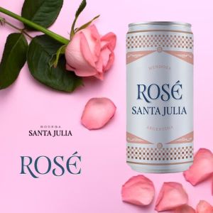 VINO SANTA JULIA ROSE LATA 269 CC - Vista 3