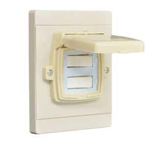 CAJA CAPSULADA P/ EMBUTIR CAJA 10X5 2 INTERRUPTORES EXULTT