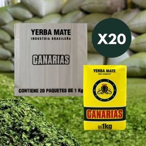 YERBA MATE CANARIAS 1KG X 20 UNIDADES - Vista 1