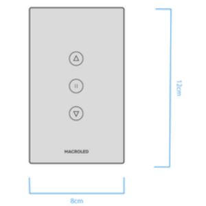 TECLA ROMA PERSIANA MACROLED 1 CANAL 2A - Vista 4