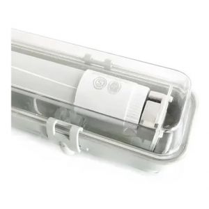 LUMINARIA ESTANCO P/ 1 TUBO LED DE 18W 1.20 MTS MACROLED - Vista 1