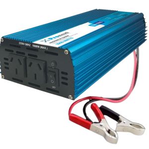 INVERSOR 24VCC/ 220VAC 1000W ONDA SENOIDAL MODIFICADA - Vista 2