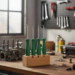 KIT DE 3 GANCHOS Y 1 PUNZóN ACERO C45 JADEVER - Vista 4