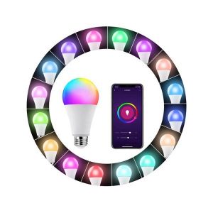 LAMPARA BULBO SMART LED 9W WIFI RGB CANDELA X5 UNIDADES - Vista 3