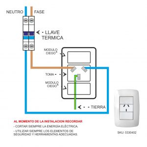SET ARMADO LINEA DUNA 1 TOMA 10A EXULTT - Vista 1