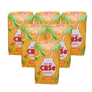 YERBA CBSE NARANJA 500 GR X 6 UNIDADES