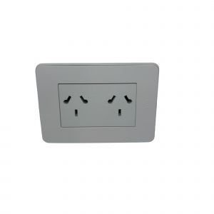 BASTIDOR JELUZ MITO COMPLETO TOMA DOBLE PUENTEADO ESPECIAL  BL/BL