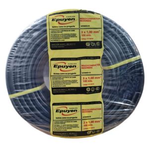 CABLE TIPO TALLER 3X1 MM X 100 METROS EPUYEN