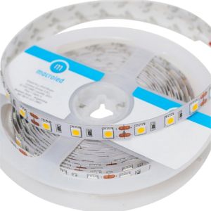 CINTA LED (FRIO) 30W 12V 2835 IP 45 X 5 MTS MACROLED - Vista 1